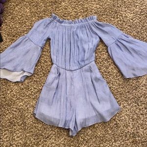 Off the shoulders romper